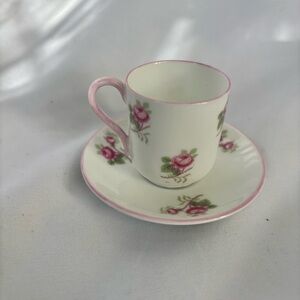 Shelley MINIATURE ROSEBUD
Cup & Saucer Mint RARE